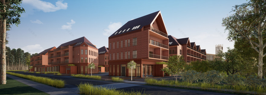 高密度和低层多功能木结构住宅区丨波兰比得哥什丨Damian Dominiczak-144