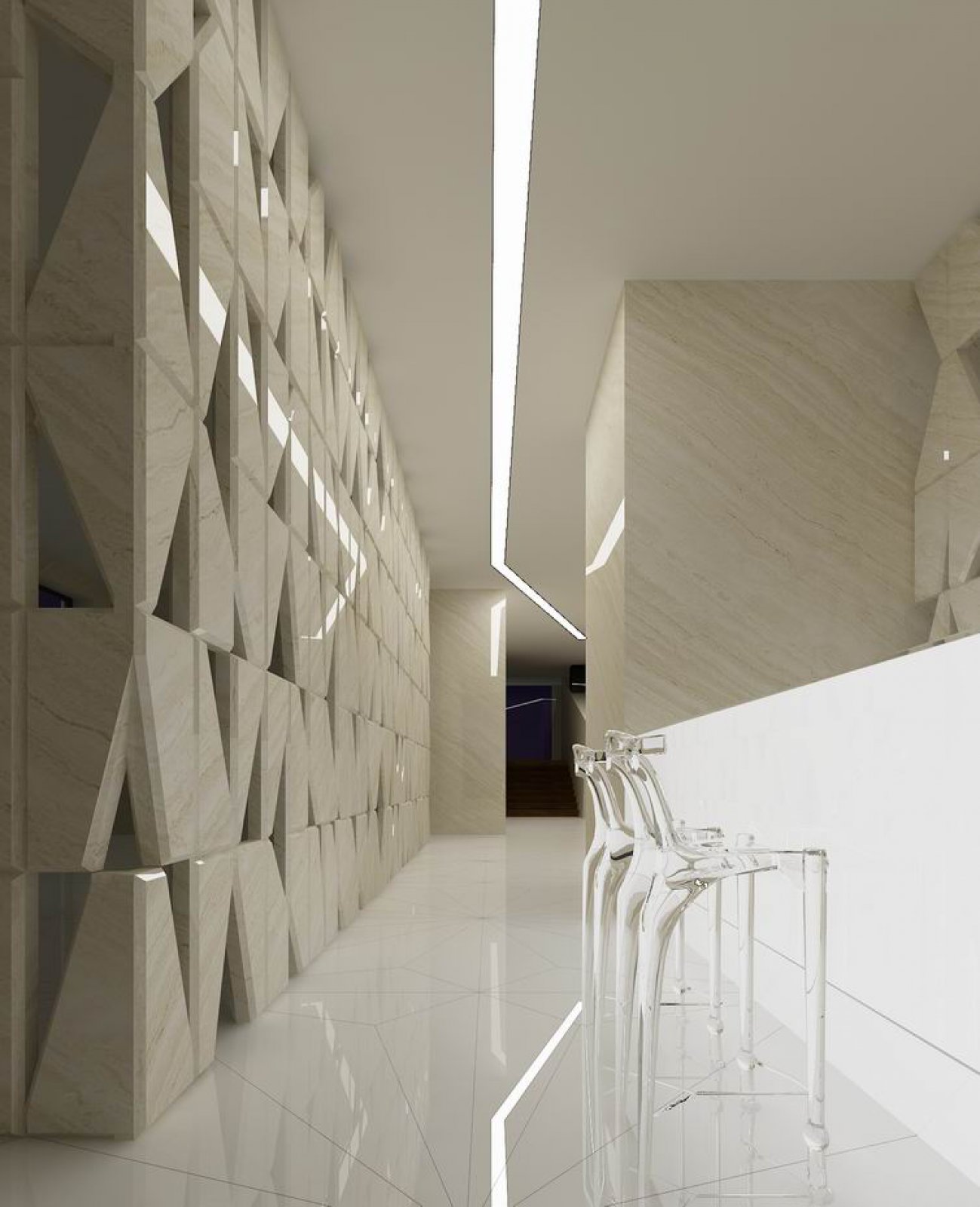 力丰石业办公楼装修设计  汤建松室内设计-2