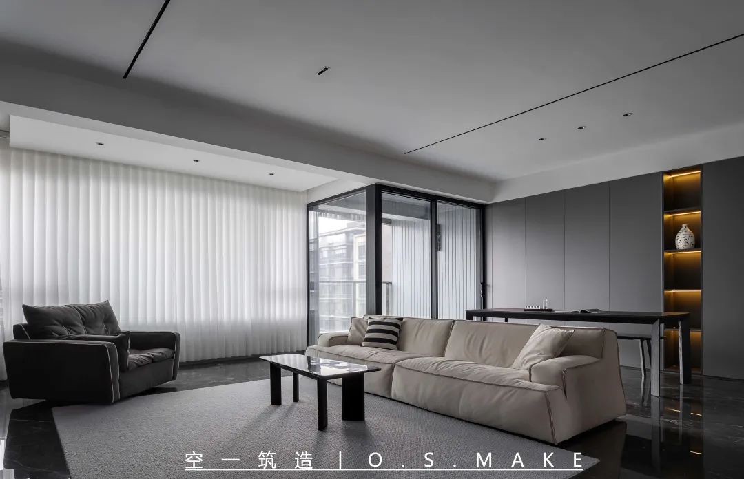 现代极简之家丨中国重庆丨空一筑造-58