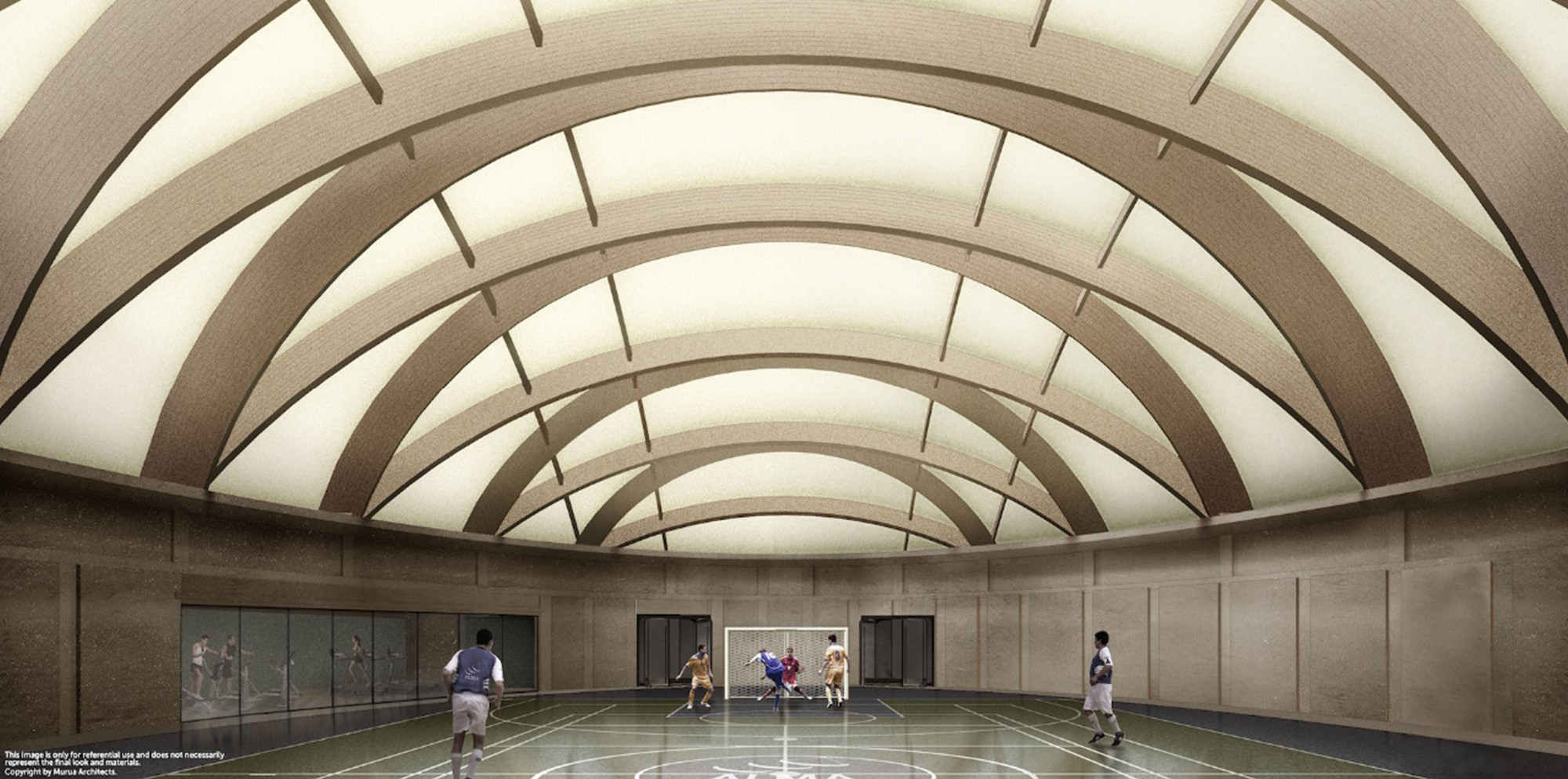 阿尔玛体育馆丨智利丨Benjamín Murúa Arquitectos-13