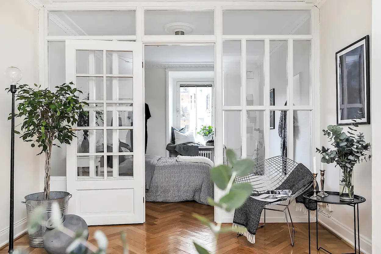 1929 年老建筑中的展示卧室设计-2