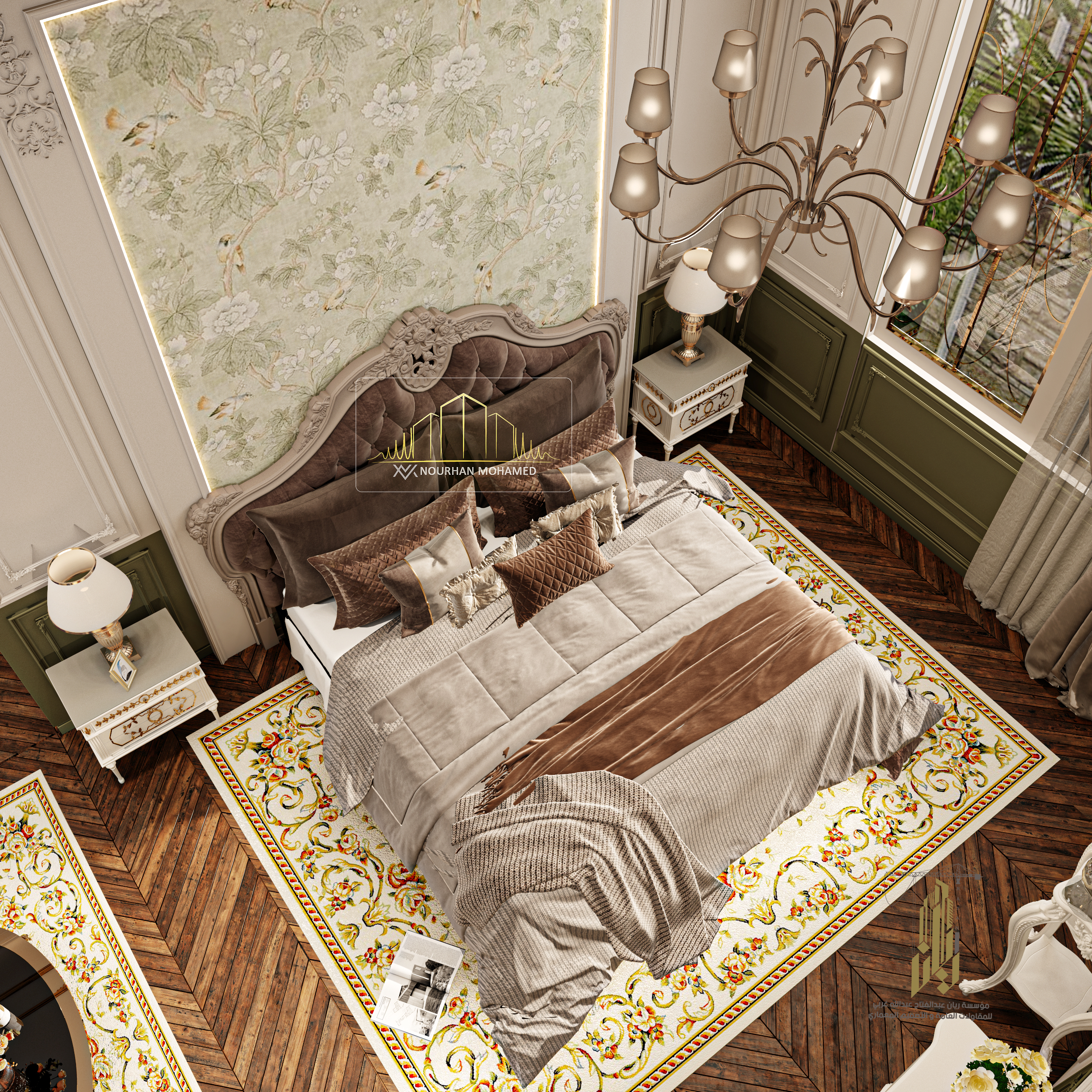 Classical Master Bedroom-10