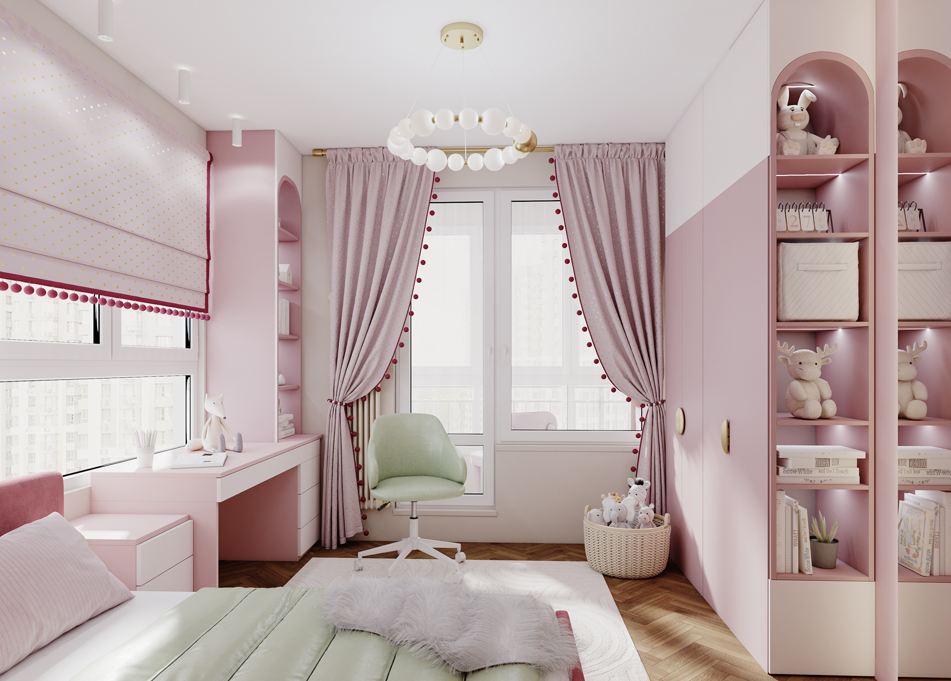 2室公寓室内设计项目-11