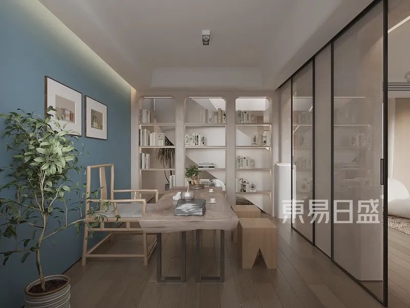 180顶层复式装修，温柔婉约奶油色-17