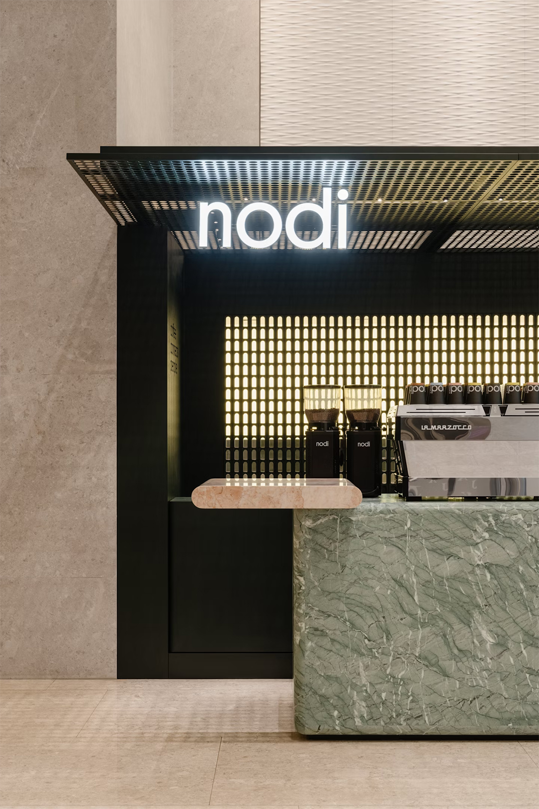 大堂里的咖啡馆Nodi，上海 | Space design by OFFICE AIO - 咖啡店 - 餐厅LOGO-VI空间设计-全球餐饮研究所-0