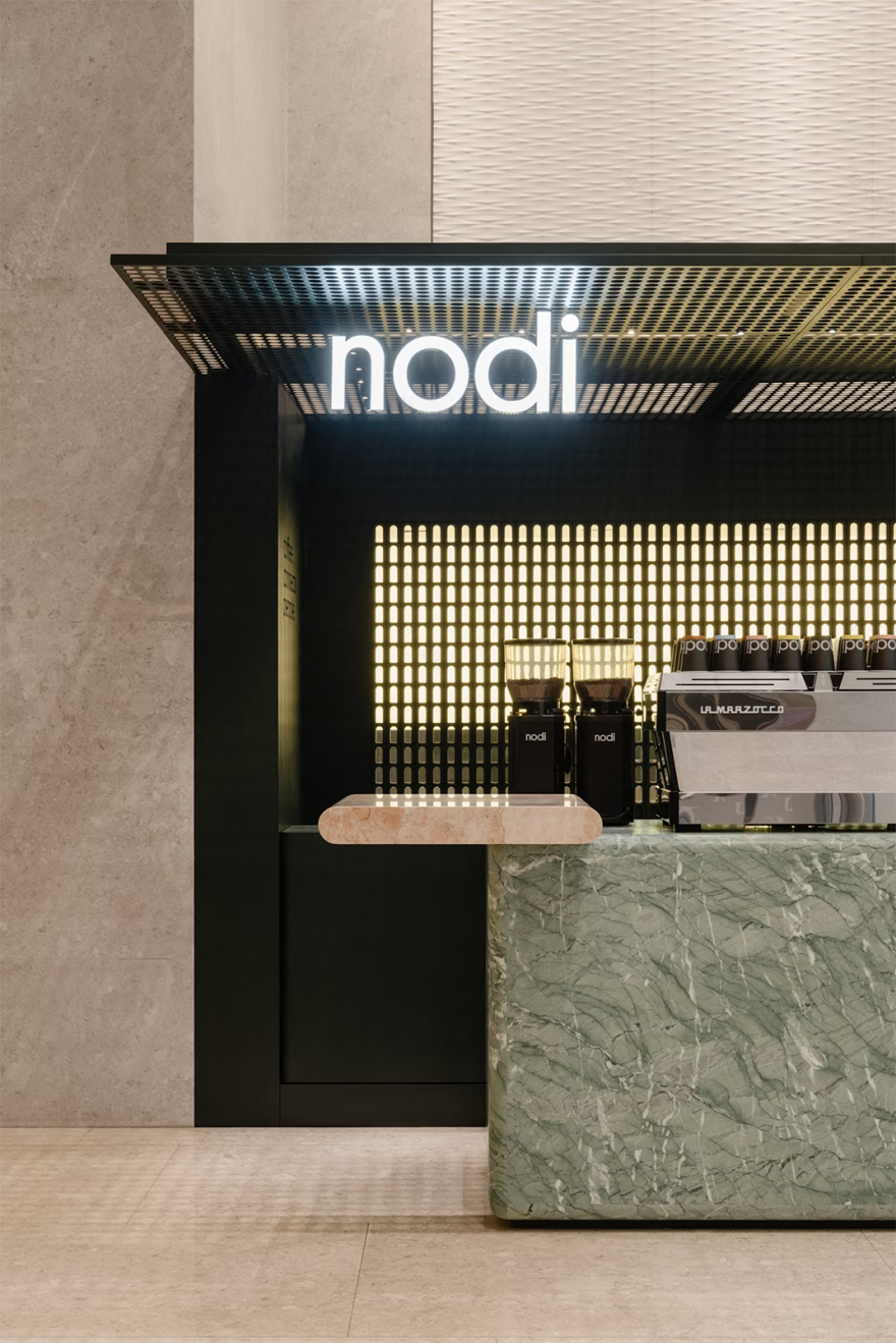 大堂里的咖啡馆Nodi,上海 | Space design by OFFICE AIO - 咖啡店 - 餐厅LOGO-VI空间设计-全球餐饮研究所-0