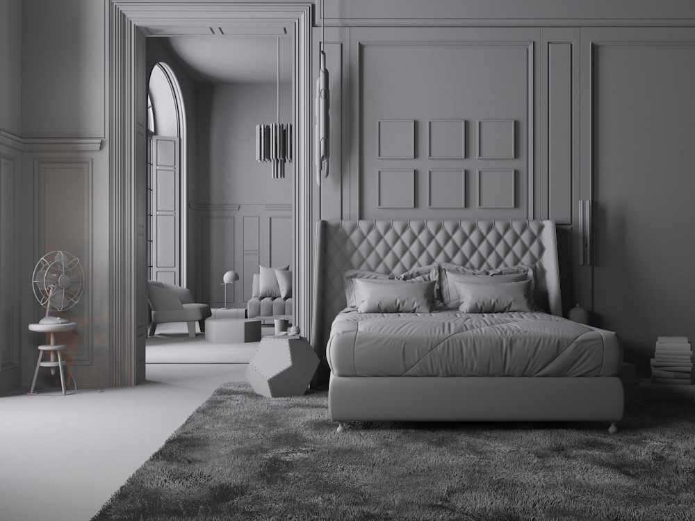 简欧风卧室设计，尽显优雅与实用-14