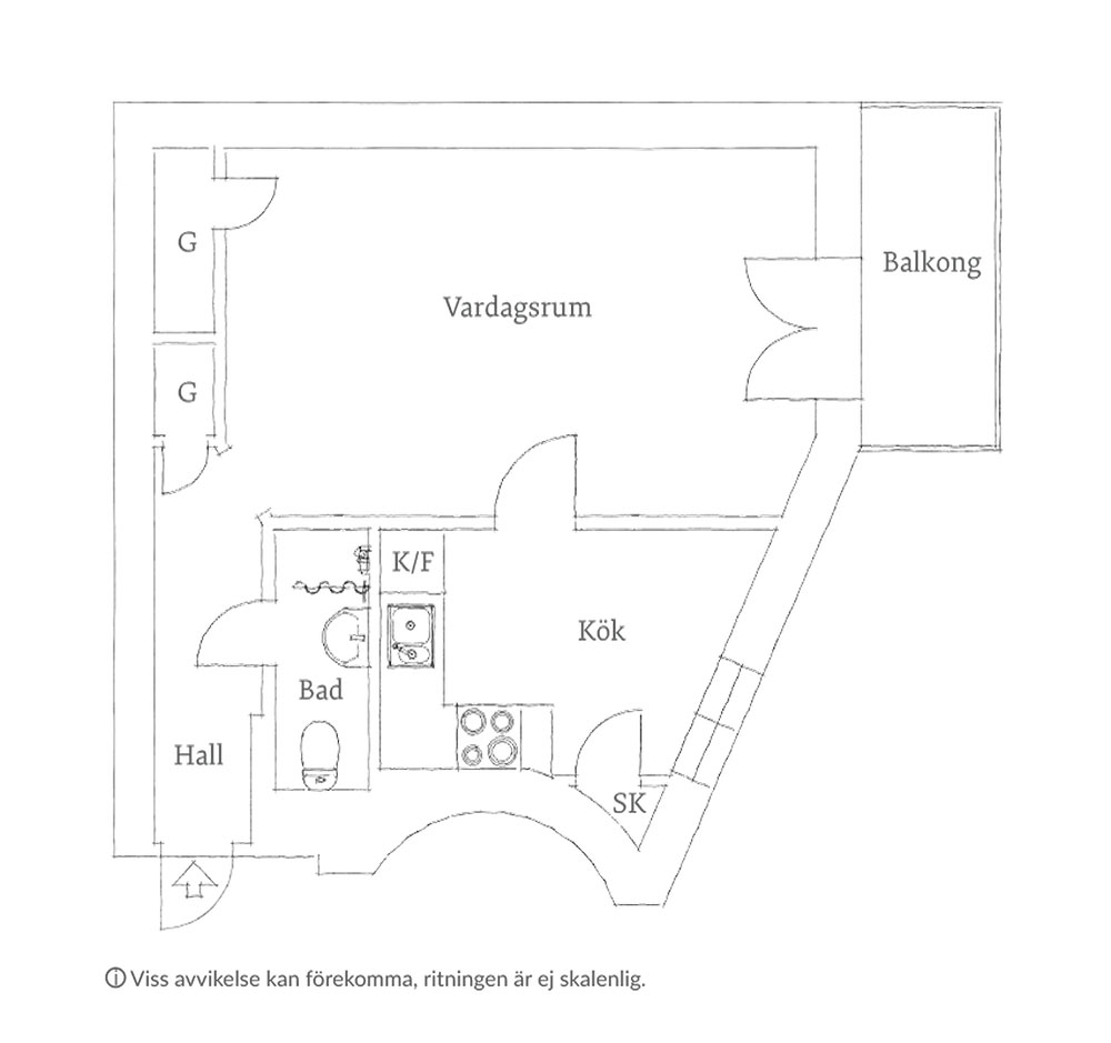 瑞典 41 平米小公寓的温馨灰色空间设计-30