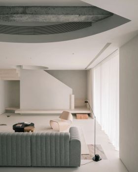 曲线之美 · 上海江景顶层公寓设计丨中国上海丨西涛设计工作室