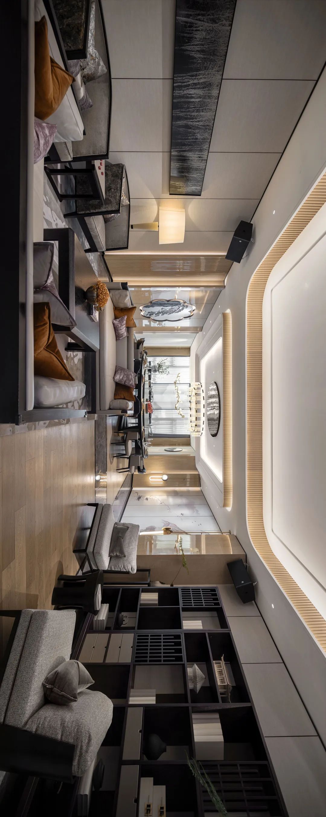 东方韵味餐厅设计丨中国深圳丨蒂陌软装设计-59