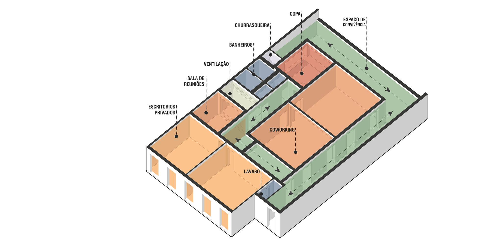 Coworking Space SP245 / Oficina Conceito Arquitetura-50