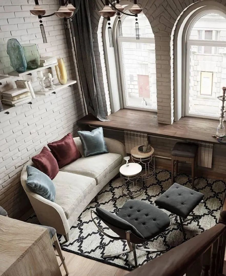 25㎡带夹层的小宅空间设计丨Studeco Design-0