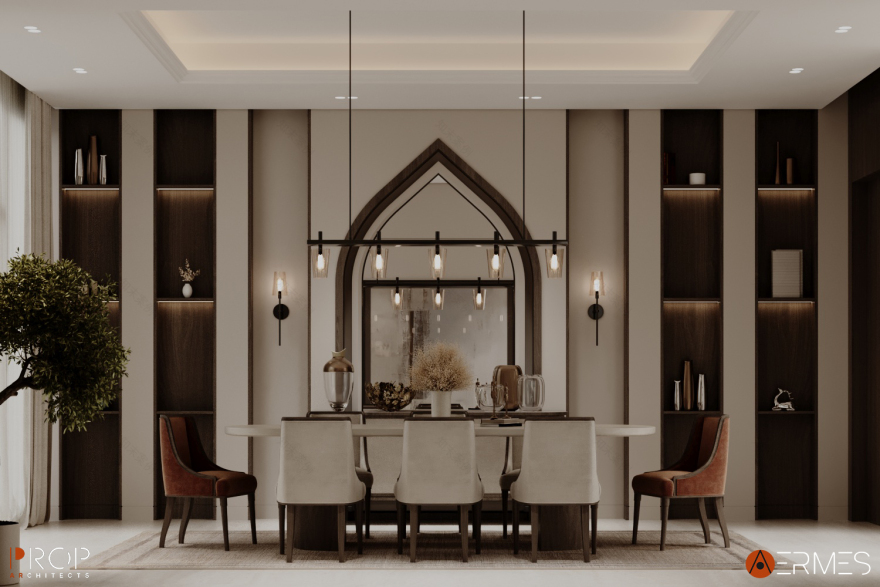 新古典主义室内设计风格丨沙特阿拉伯丨PROP & AERMES ARCHITECTS-6