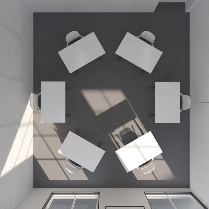 极简主义书房室内设计-12