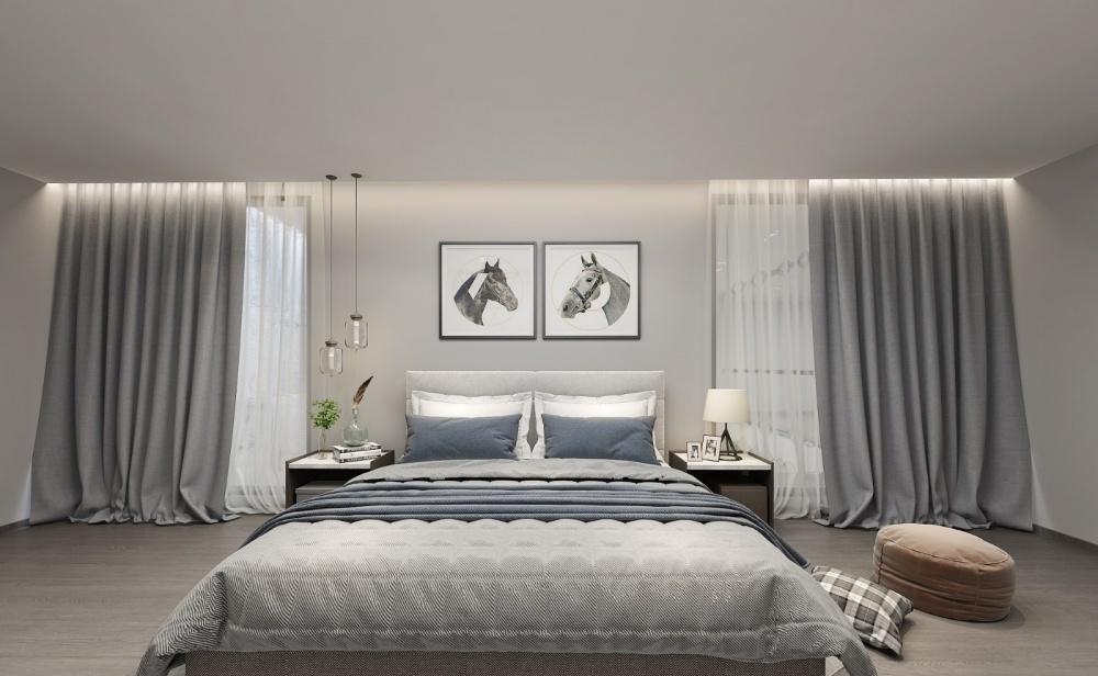 现代轻奢家居,诠释灰色畅想-33