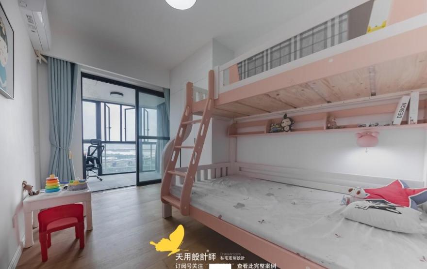 116 平北欧风三房 | 温馨舒适,橙蓝对比色增添惊喜-34