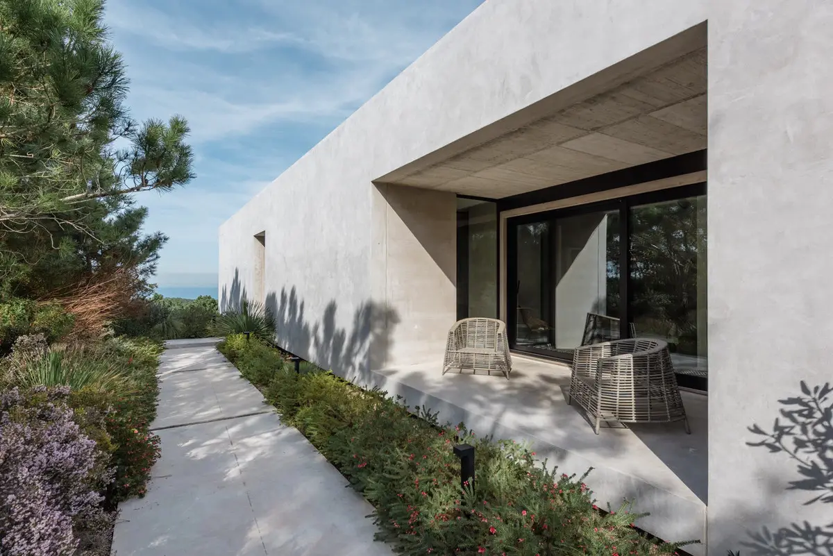 葡萄牙海滨现代别墅，景观与自然完美融合-46