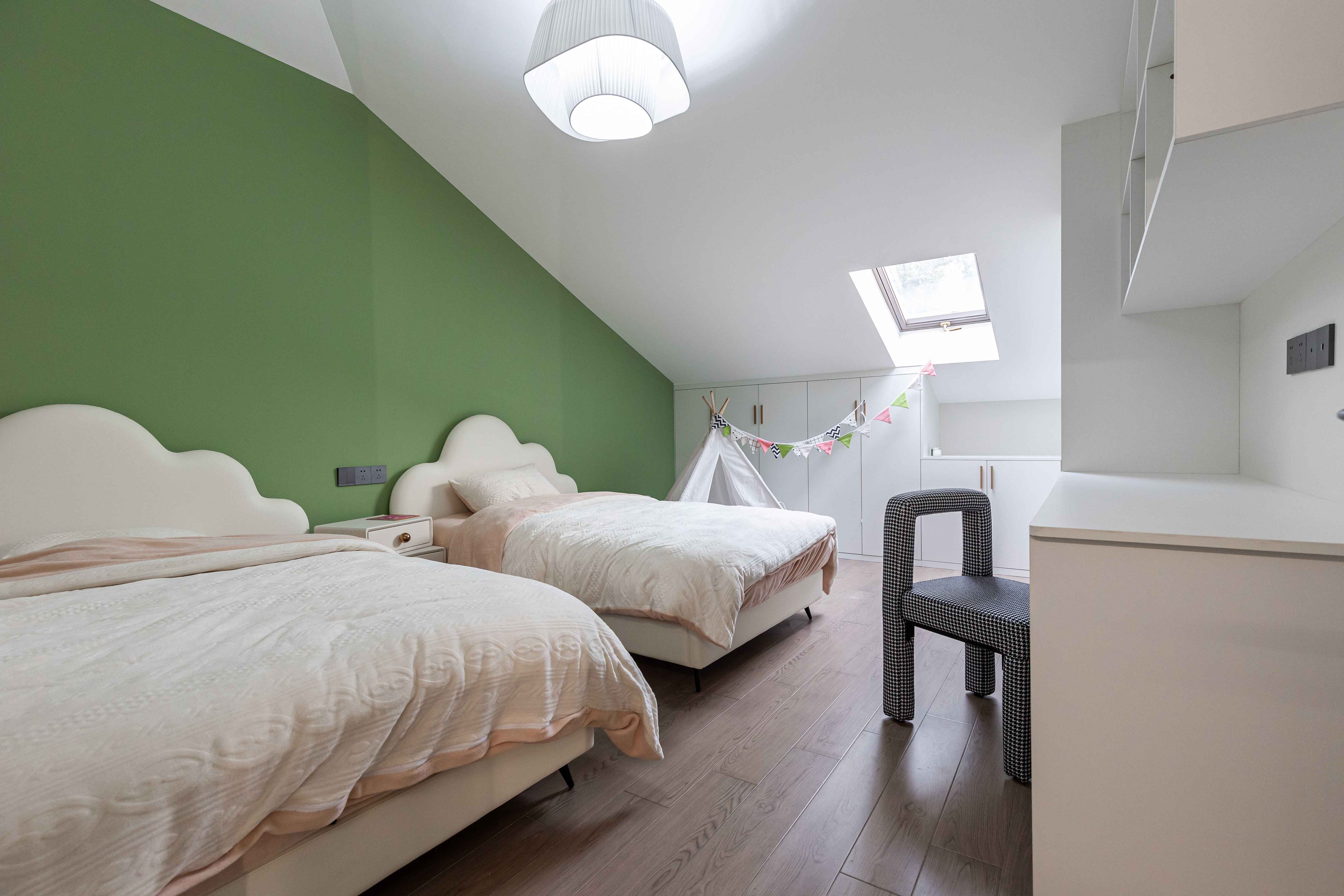 600㎡现代风格农村自建别墅丨拾上装饰-77