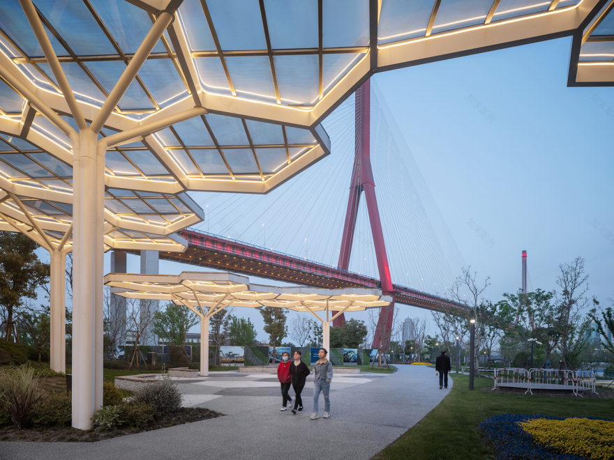 Yangpu Bridge 公共空间与环境整合项目(一期)-9