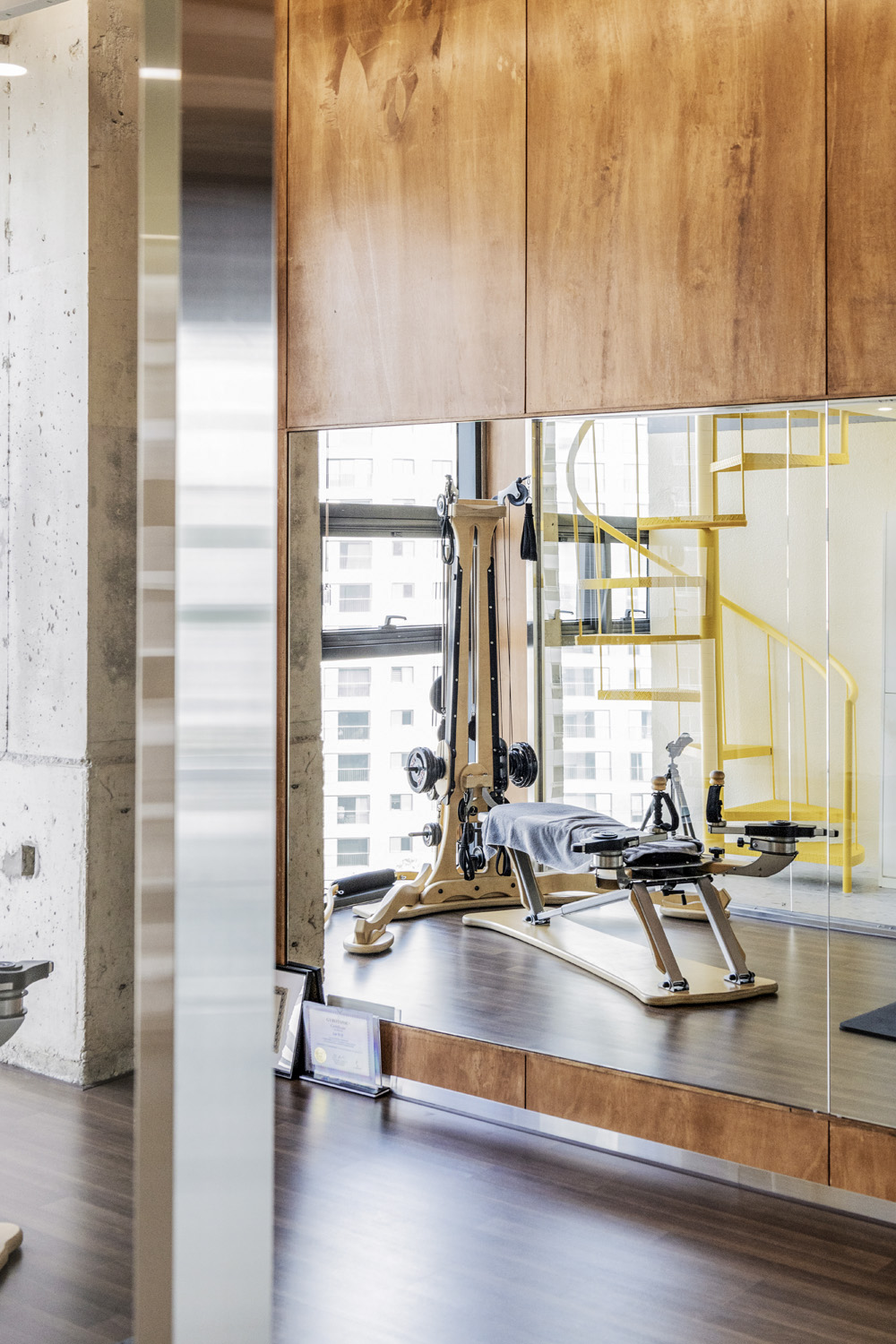 李氏设计 40 平高级健身房，时尚与功能兼具-13