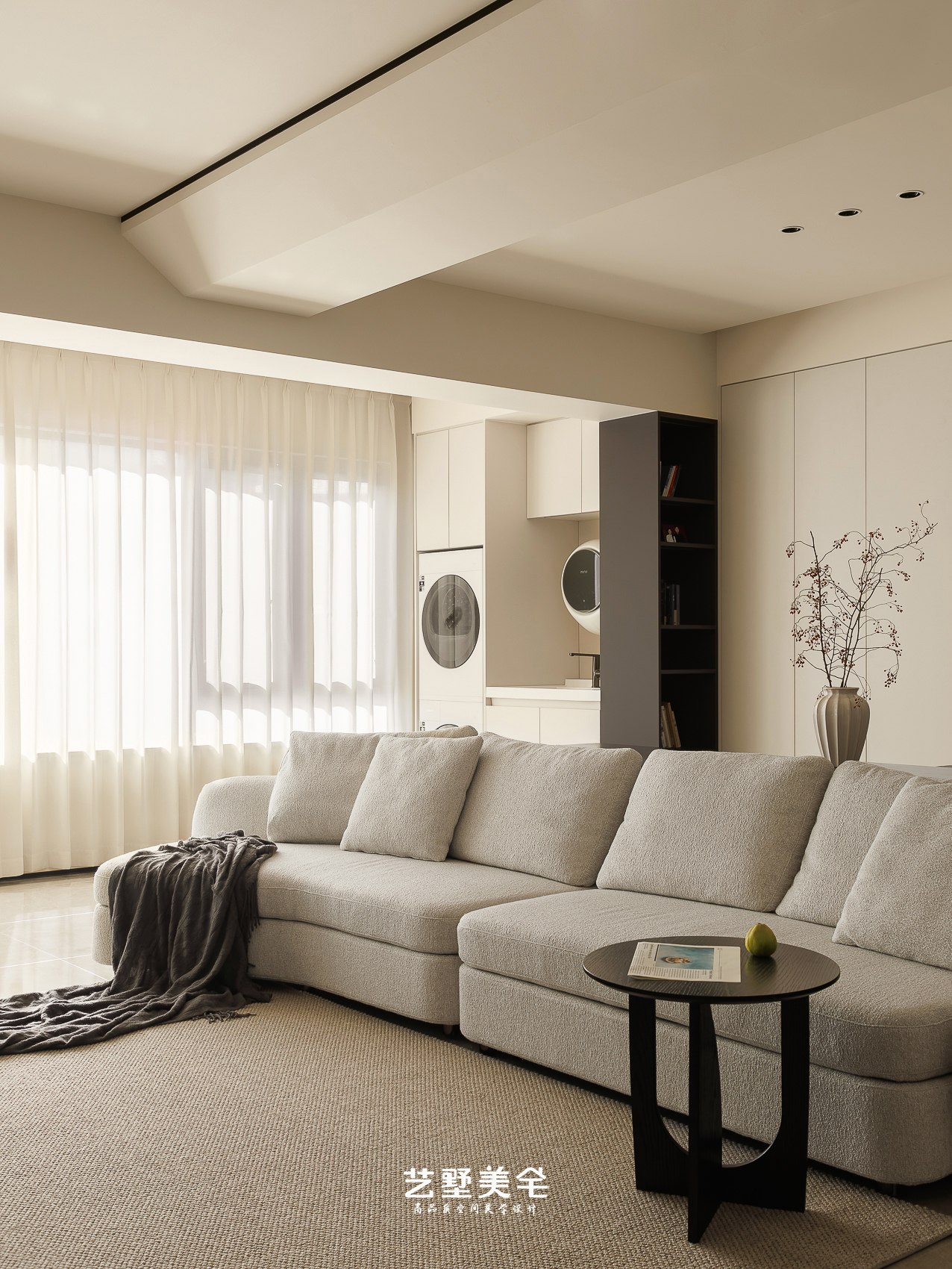 艺墅美宅·实景｜117㎡理性框架下的诗意栖居丨中国合肥丨艺墅美宅设计-19