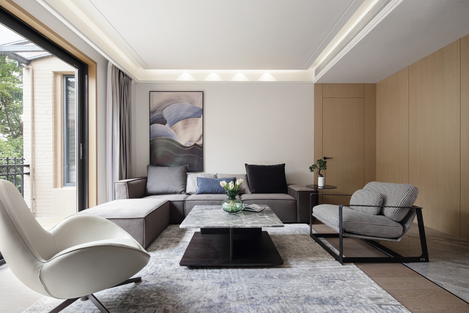 且新且旧 · 无锡公园悦府底跃户型设计丨中国无锡丨南京大漠设计机构-0