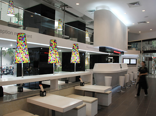 惠州VBN品牌设计顾问最新案例——正负一杂志概念餐厅店面空间设计-23