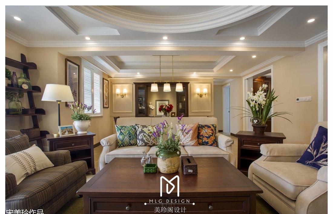 MLG美龄阁设计事务所丨别墅丨MLG美龄阁原创设计--美式温馨-温暖时-22