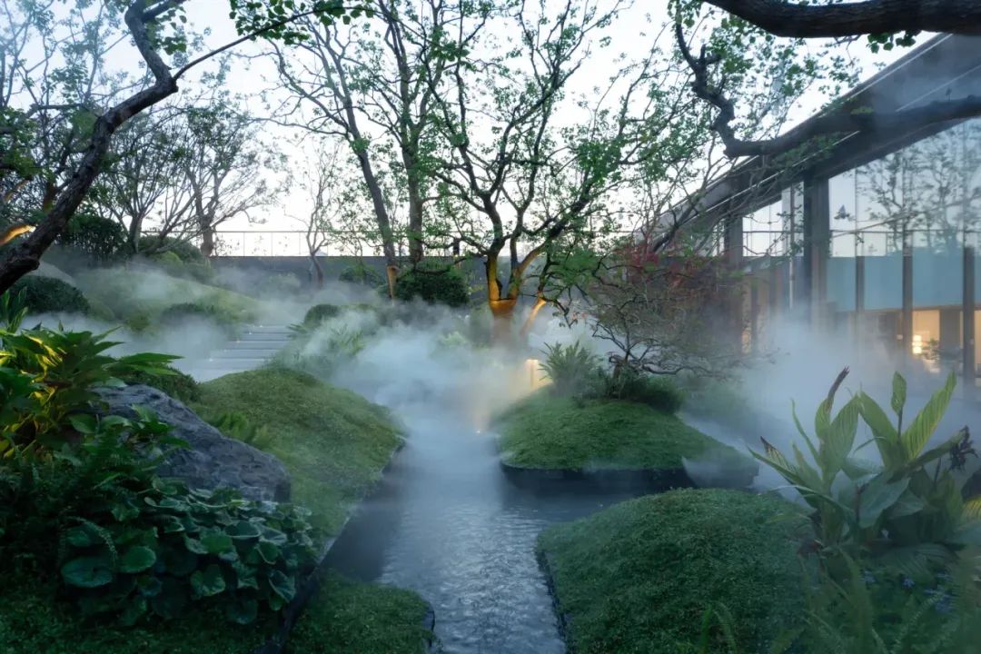 郑州顶流四代住宅,招商·林屿境丨中国郑州丨青岛厚德景观规划设计有限公司-17