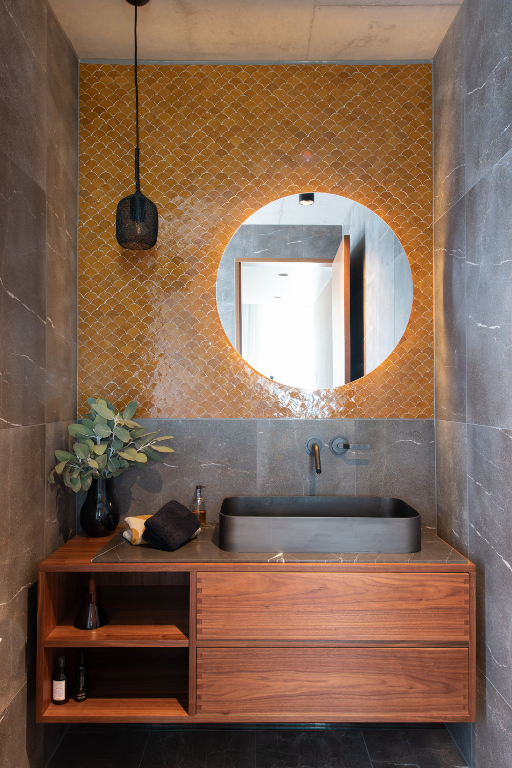 澳大利亚伯恩海滩混凝土住宅-36