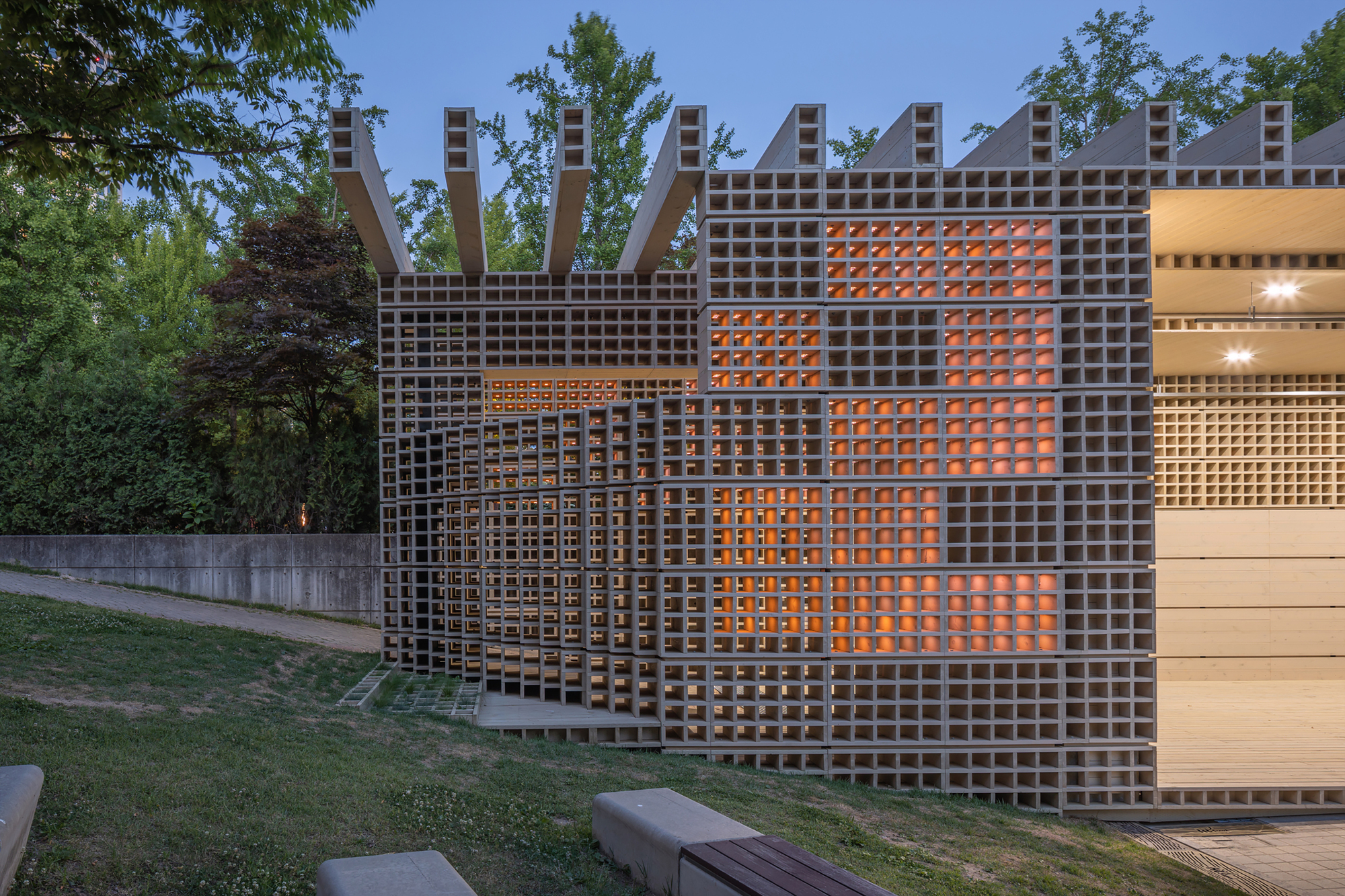 Ecological Matrix, Breathing Net Pavilion / Soltozibin Architects-40