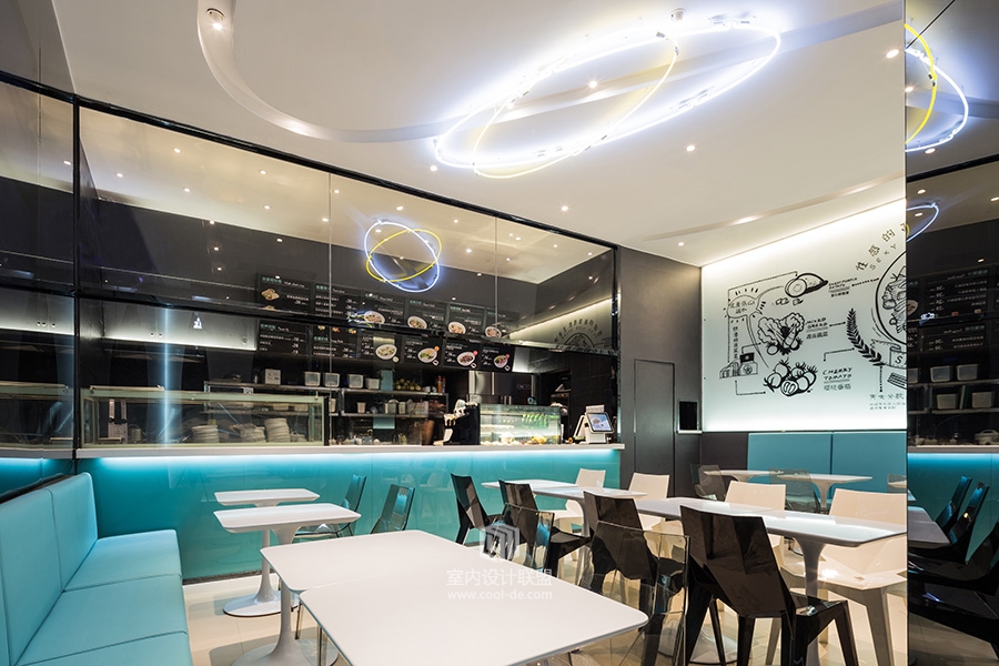 华空间设计--好色派沙拉,只为更出色，深圳海岸城店-32