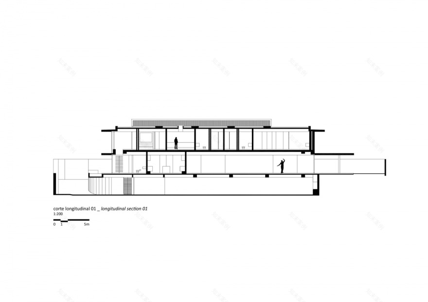 巴西 Toblerone 住宅 | 开放式布局,木结构网格,室内外自由空间-74