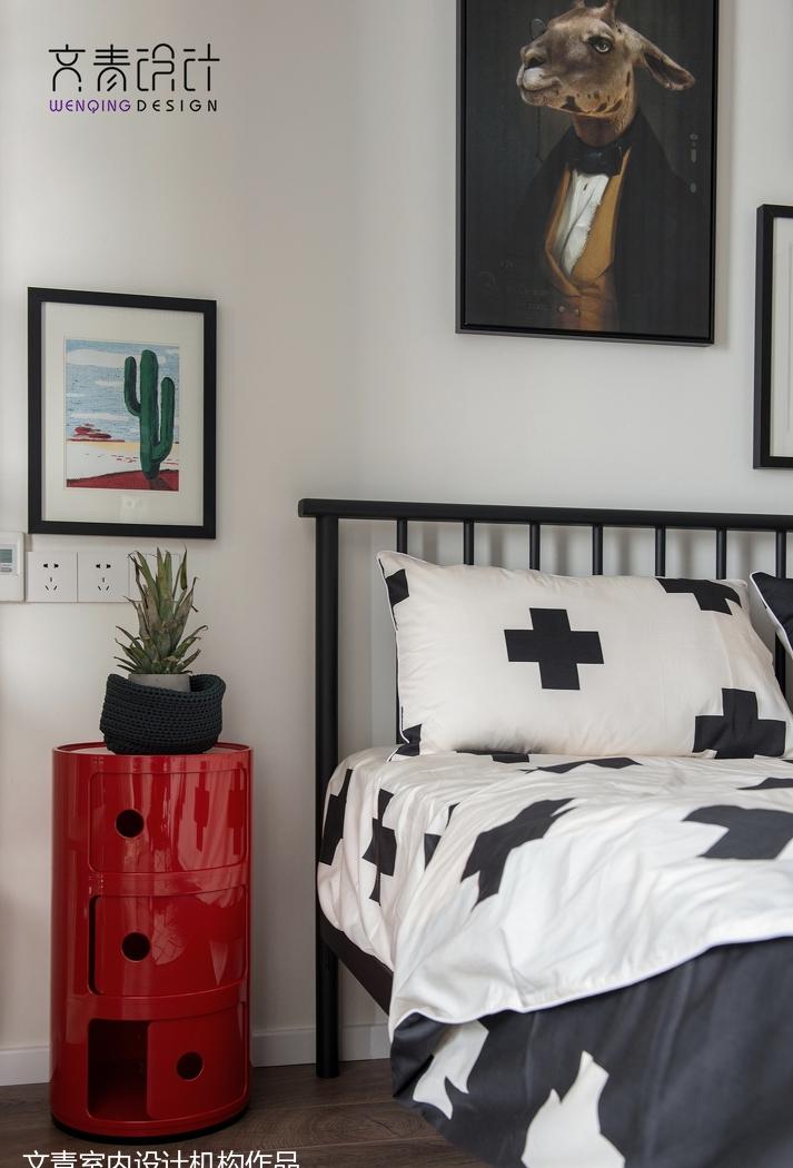 高级北欧风 175 平米摄影师家 | 绿色植物与黑白灰的完美融合-51