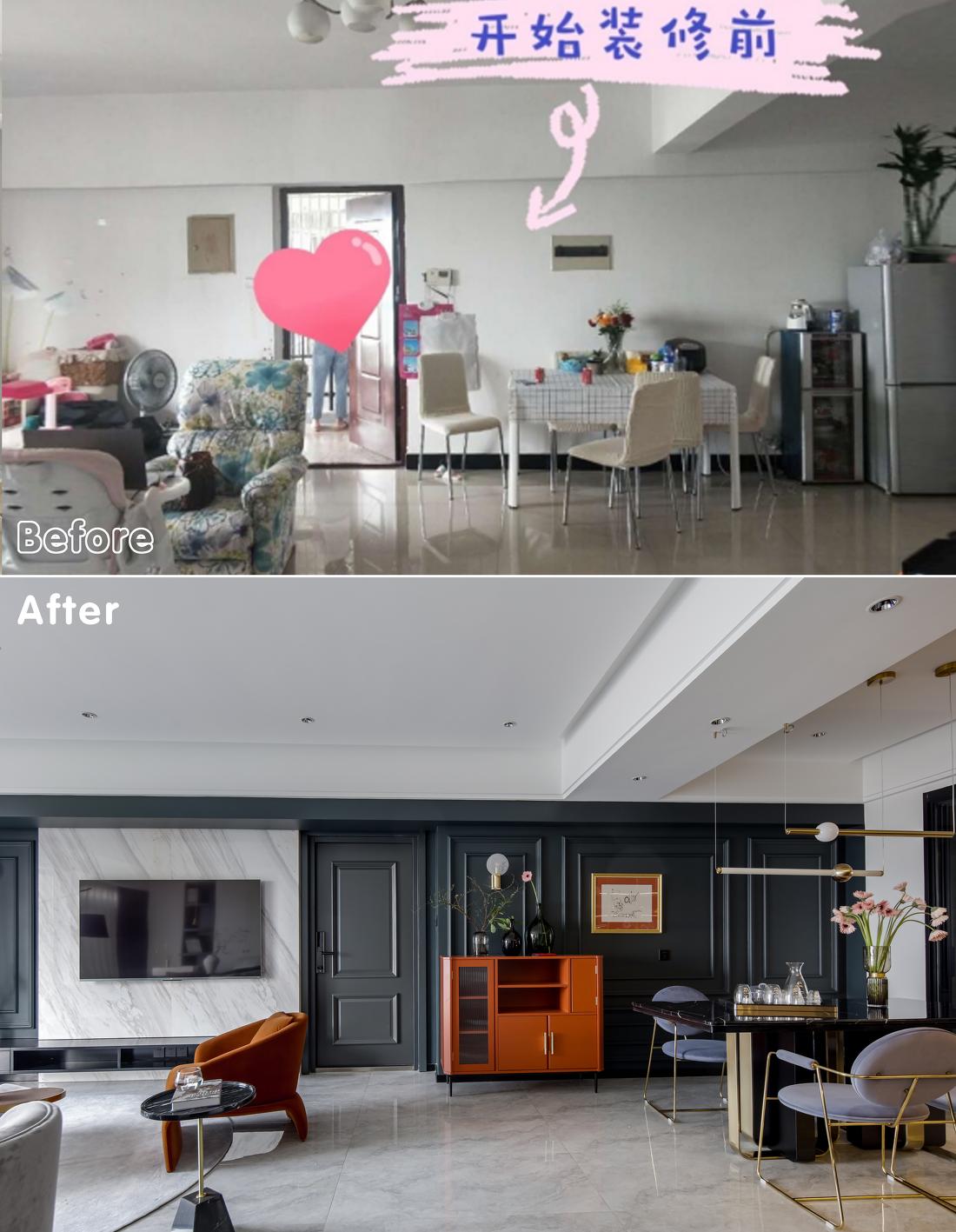 144m²老屋翻新,打造现代宜居空间-2