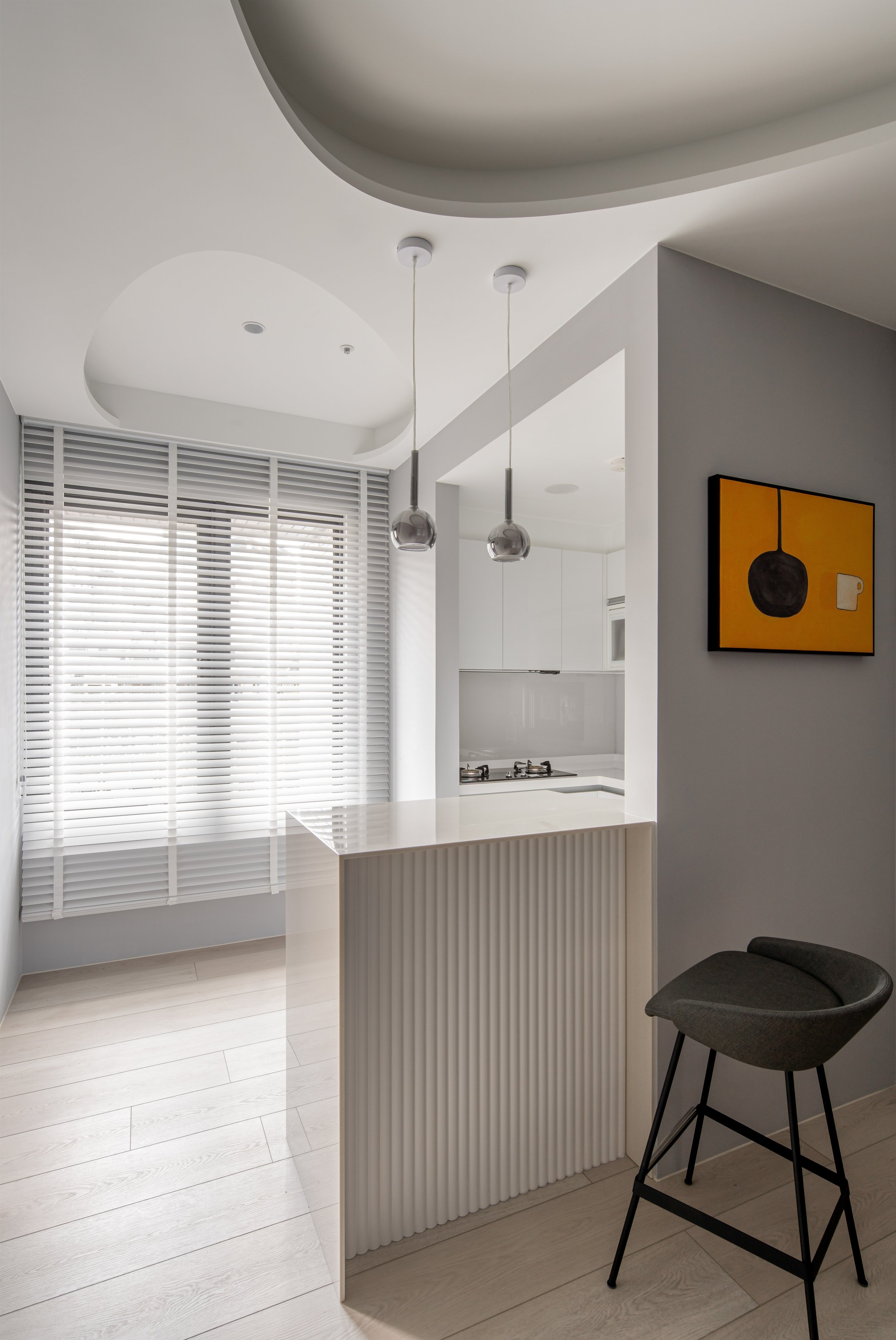 法式莫兰迪色丨程作设计Indahouse design-22