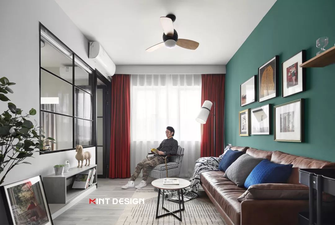 薄荷设计《脑洞大开，40㎡小户型这样装修，看设计师如何玩出大感觉》-25