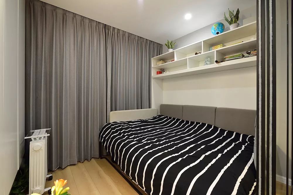 48㎡带阁楼老房改造，一室巧改三室，这设计服了！-21