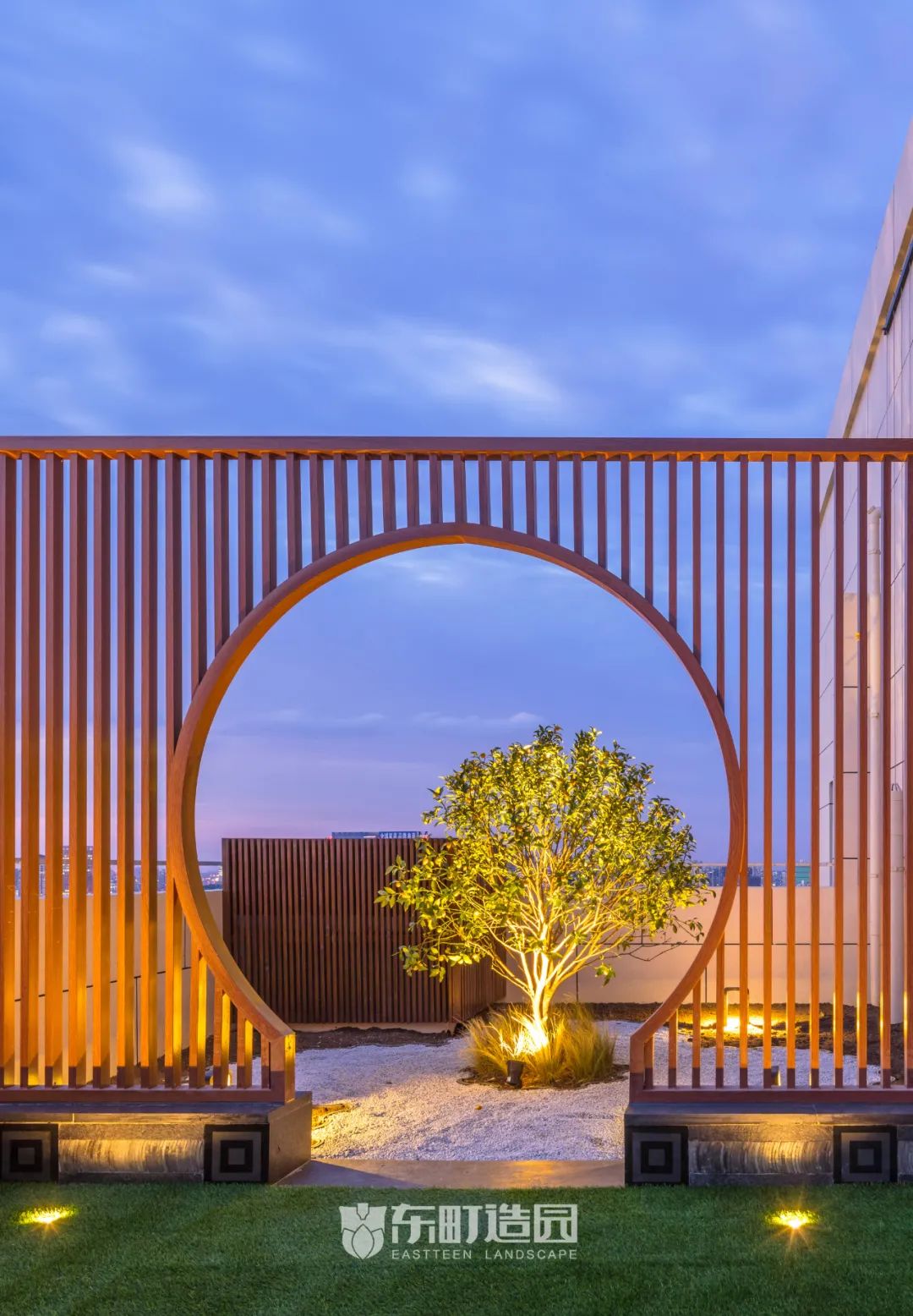 新中式花园设计，传统文化与现代生活的完美融合-68