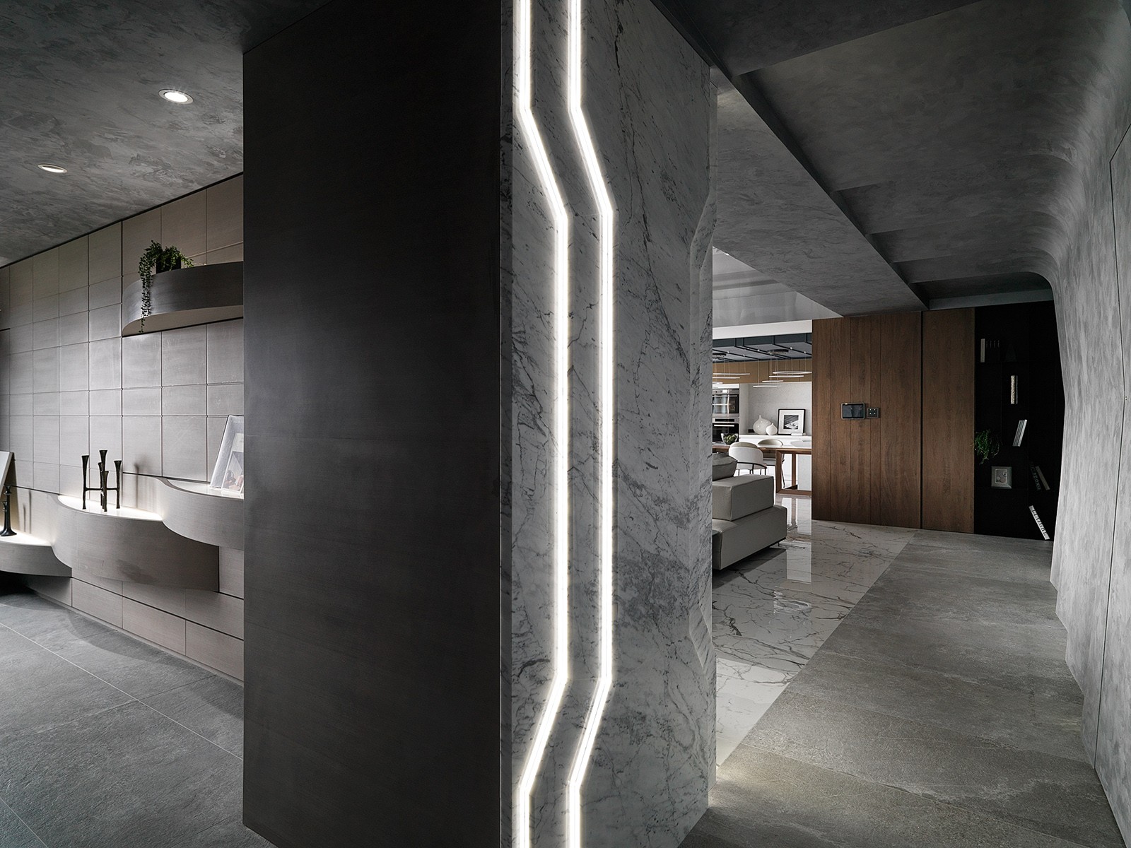 怀生国际设计打造 330m²现代高级灰大平层-21