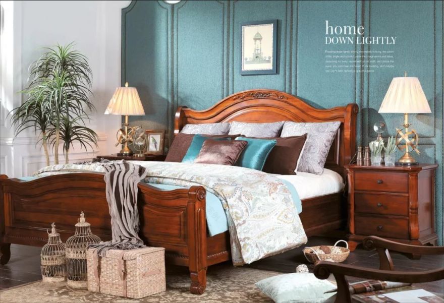 木之韵 | 迦南美术 7706A-KB 床与北美之家 SL-B102 沙发的魅力-17