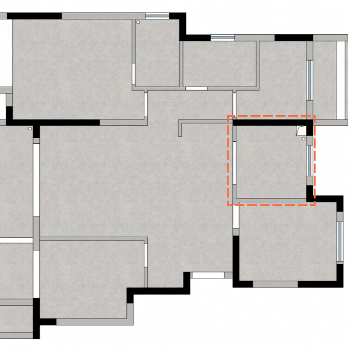 开放式厨房设计案例-36