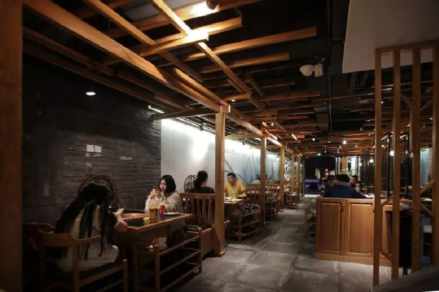 新中式风格火锅店设计 | 京涮火锅-51