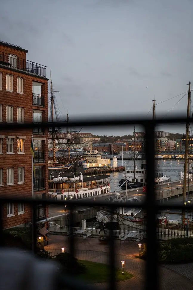 瑞典港口夜色吉他公寓-15