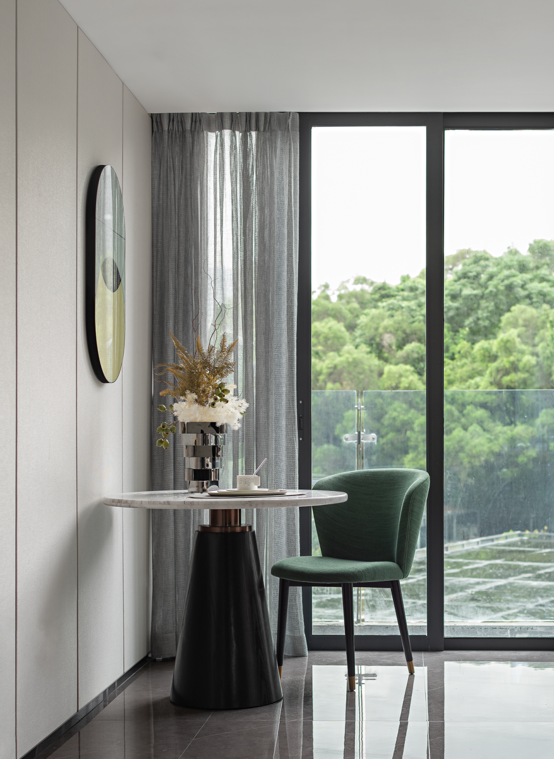 镜中树,水中月 · 63·2㎡绿色城市住宅设计丨中国深圳丨佰思创意设计-14