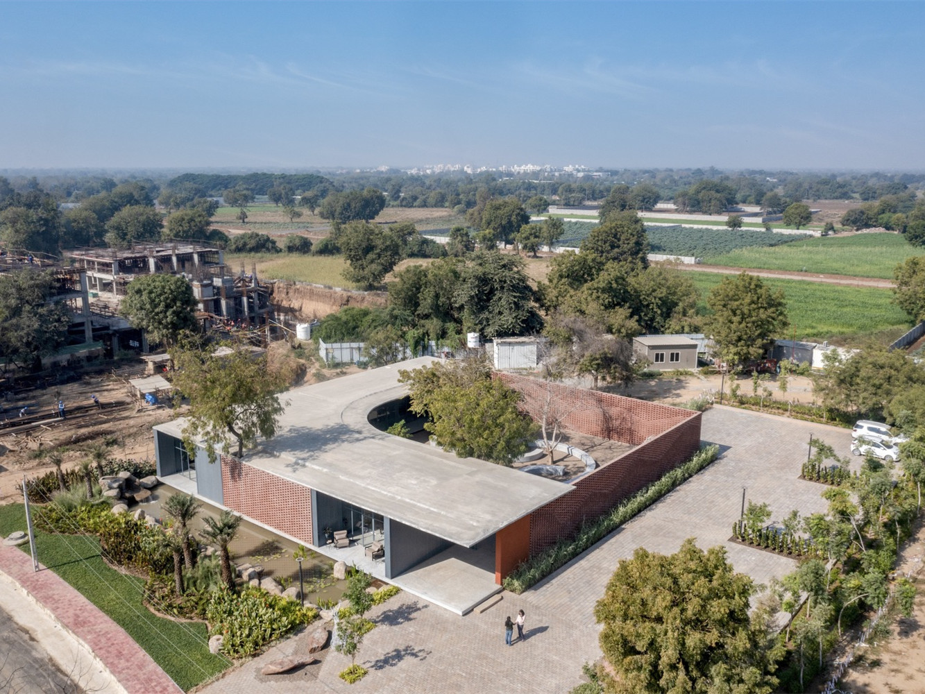 印度营销办公楼丨RA 设计工作室-3