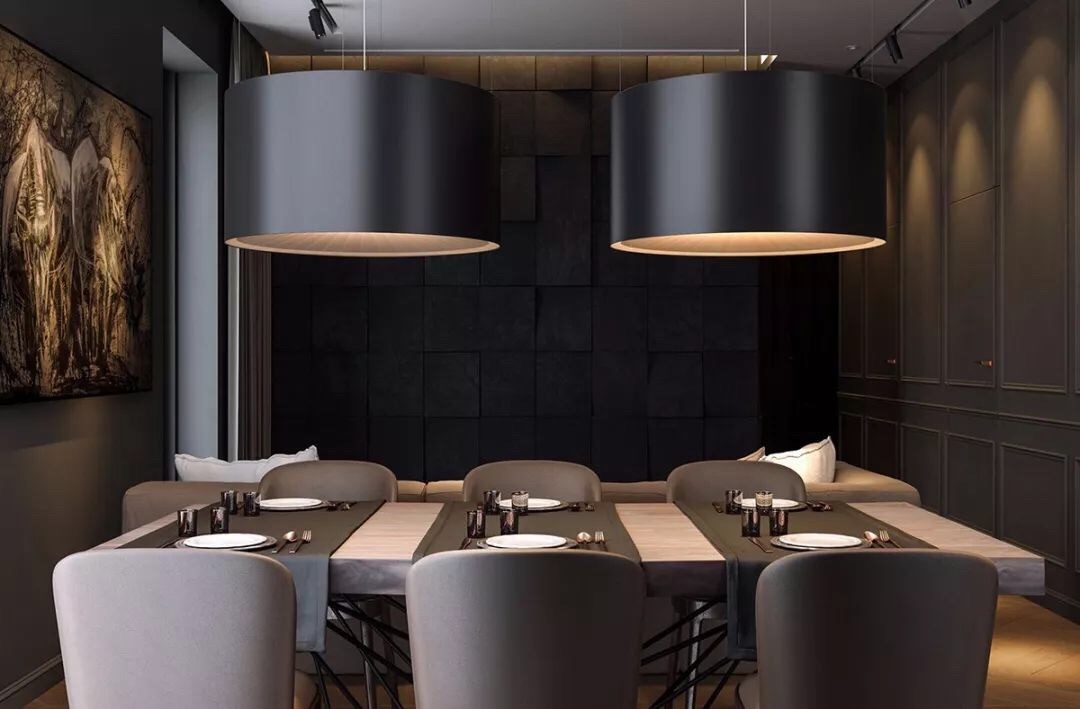 极简黑色家居，打造睿智生活空间-3