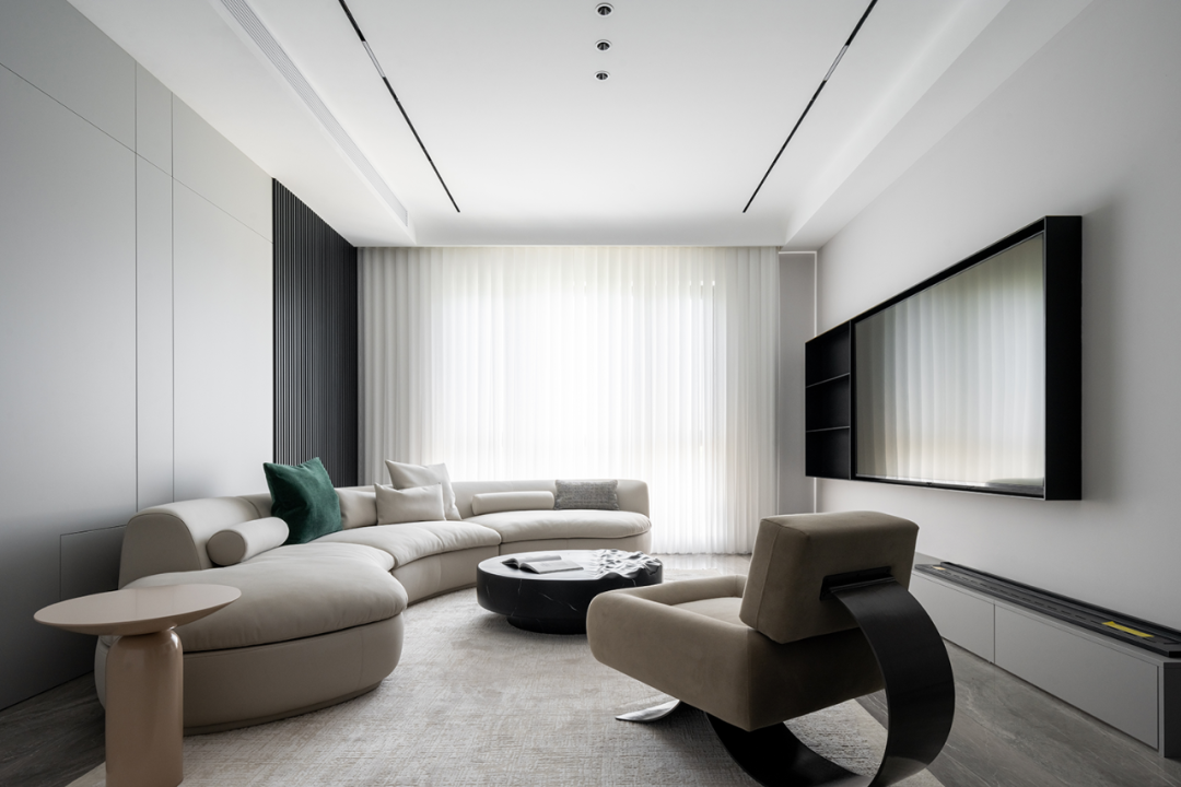 都市现代氧气居所·天津影宅设计丨中国天津丨DEEP WHITE 深白设计-17