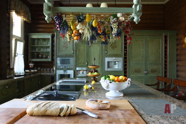 两层英式古典风格原木住宅-31