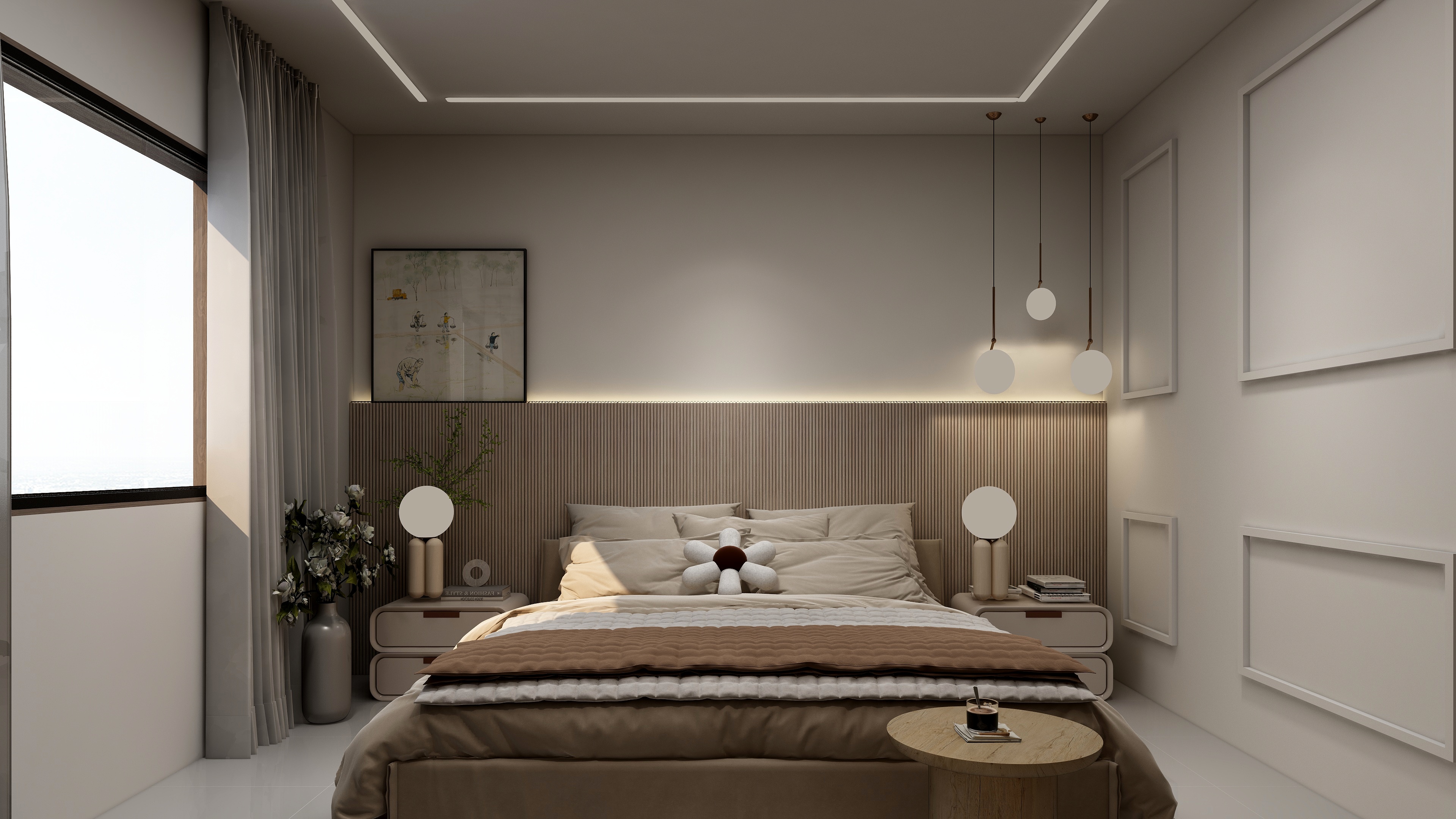 阿联酋阿拉伯牧场别墅一层室内设计-10